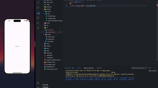 2- Flutter Travel App Login Page UI Design смотреть онлайн