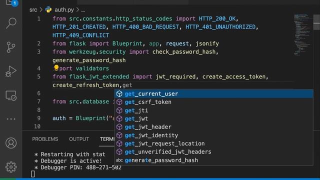 Route Protection and Logged in user. Build and Deploy a Python Flask REST API with JWT #9 смотреть онлайн