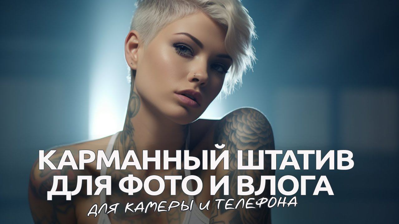 ОБЗОР / Мини штатив для камеры и телефона ПОМЕСТИТСЯ В КАРМАН смотреть онлайн