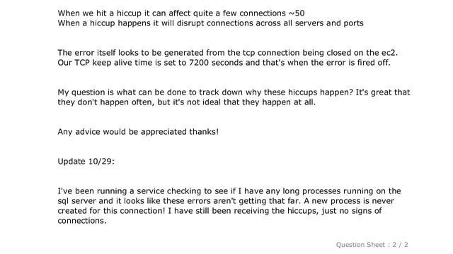 Django : Intermittently can't connect to mysql on AWS RDS (Error 2003) смотреть онлайн