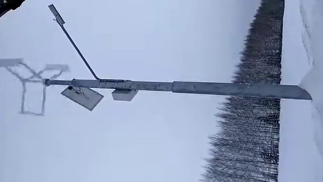 Автономная опора освещения - монтаж смотреть онлайн