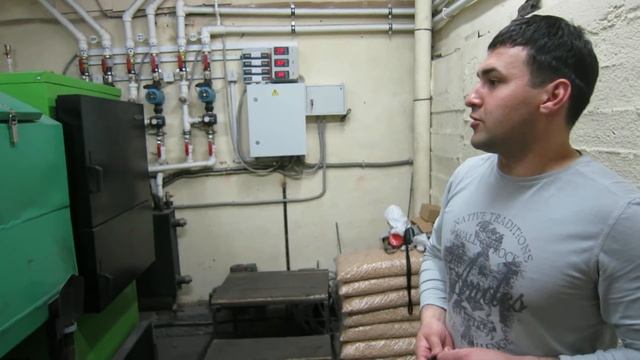 Доводим до ума котельную 100 кВт на пеллетах смотреть онлайн