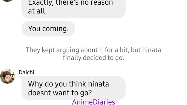 Hinata Is A PRINCE!!? - Haikyuu Texts смотреть онлайн