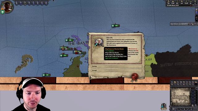CK2 AGOT | Last of The Great Bastards: Bellegere Otherys | Ep3 "The Horrors of Gogossos" смотреть онлайн