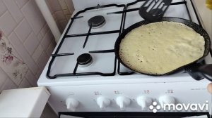 Фаршированные блинчики с ливерной колбасой.