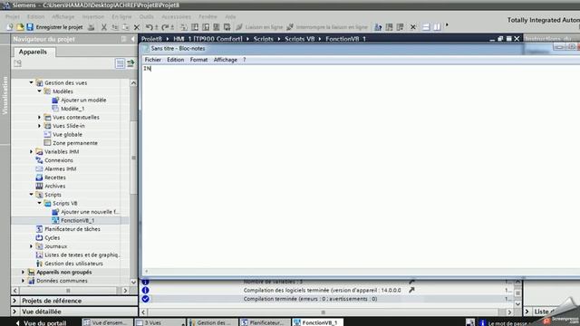 gestion des utilisateurs WINCC Advanced SCRIPT SQL SERVER смотреть онлайн