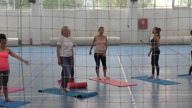 ФОК "Салют" была проведена встреча-класс по йоге с Шивой Гириш (Shiva Girish),3 смотреть онлайн