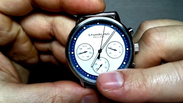 Stuhrling Original 514M 02 Watch with Mesh Bracelet смотреть онлайн