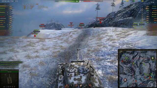 World of tanks Gameplay T32 - 6 kills - Arctic Region - Master, High Caliber + Top Gun смотреть онлайн