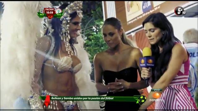 Marisol Gonzales, Vanessa, carnaval de Brasil 2014 смотреть онлайн