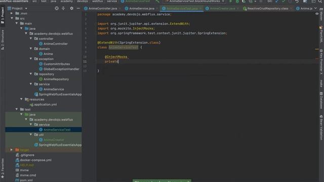 Spring WebFlux Essentials 13 - Unit Test Service pt 01 смотреть онлайн