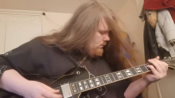 Mayhem - Life Eternal dead vocals cover { guitar cover }