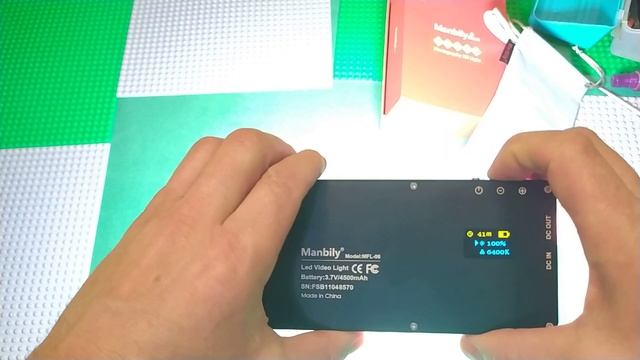 Manbily MFL-06 Led light cinema. Мощный светильник для камеры. Полный обзор и тест. смотреть онлайн