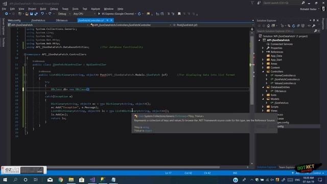 How To Fetch data usjing jSon in API смотреть онлайн