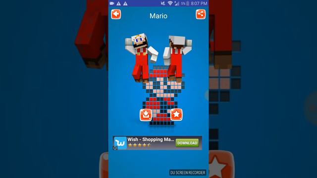 How to get free Mario skins on Minecraft PE edition смотреть онлайн