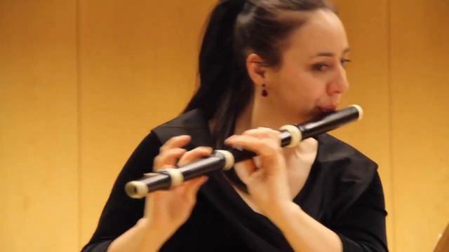 J.G MÜTHEL Flute Sonata in D Major - CLAIRE GARDE, baroque flute - Martin MÜLLER, Harpsichord смотреть онлайн