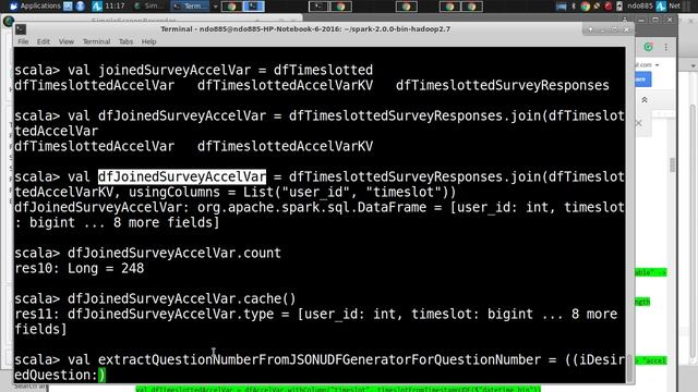 Cross Linking Ethica Health Survey Answers and Sensor Data using Scala on Spark смотреть онлайн