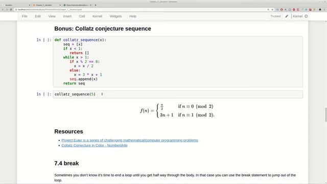 Think Python: Chapter 7 Iteration смотреть онлайн