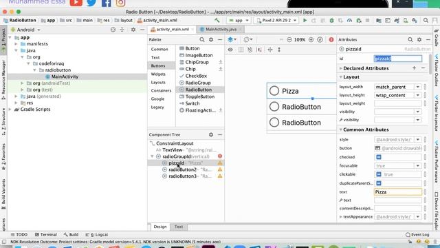 29 Android Studio Radio Button смотреть онлайн