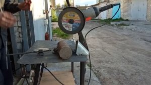Отрезной станок из 230 болгарки