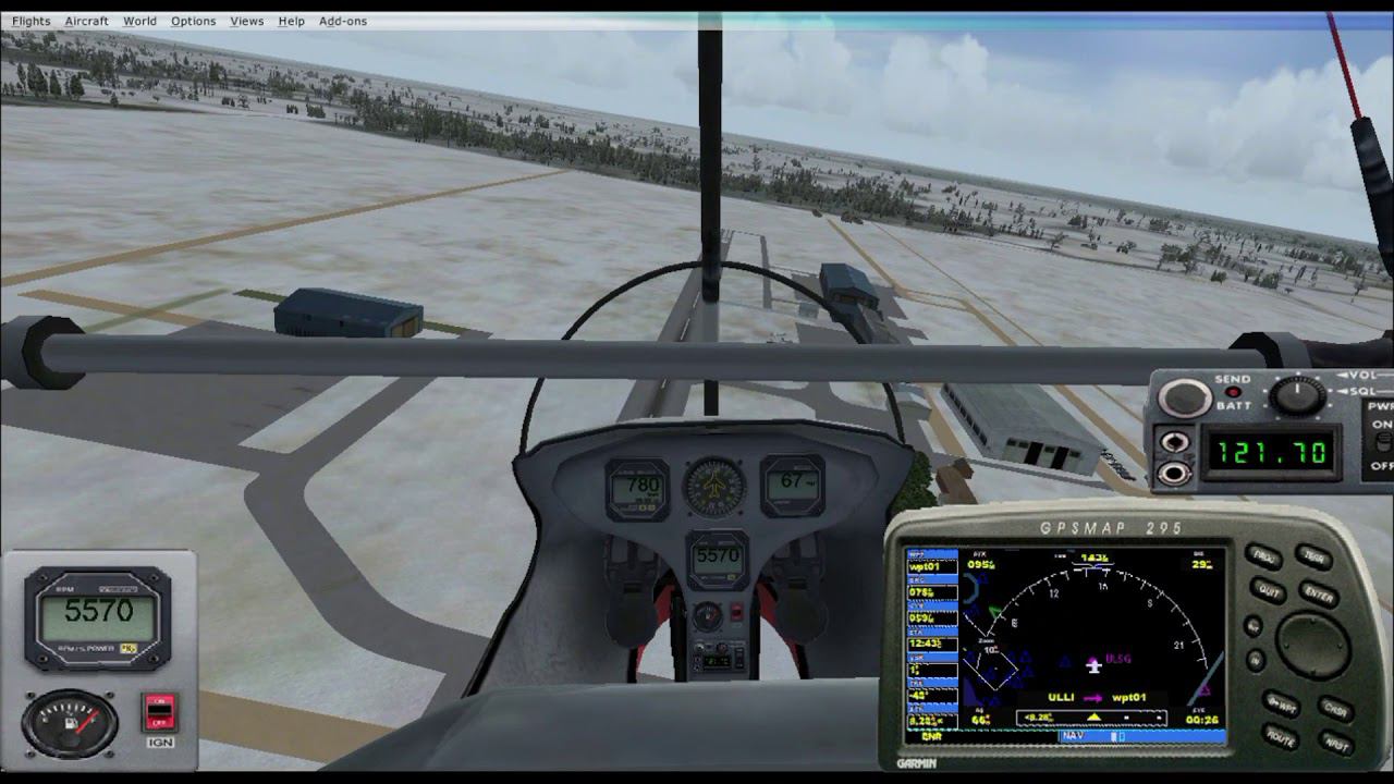 [FSX] Flight Around Airdrome 