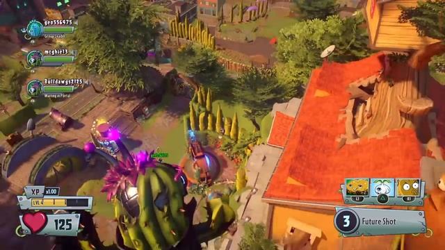 Plants Vs Zombies GW2 Flying Cacti GLITCH