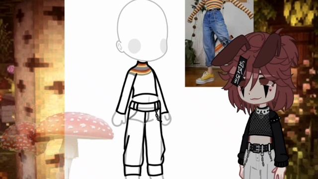 |РИСУЮ ОДЕЖДУ ИЗ ПИНТЕРЕСТА| |GACHA CLUB| смотреть онлайн
