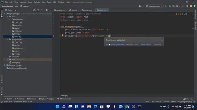 A better way to update objects #Django #Python #Web #Development смотреть онлайн