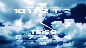 Часы 15:59/03:59 Первого канала 2014-н.в. @1tv