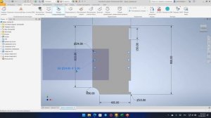 Autodesk Inventor / Деталь / Размеры в 3D детали