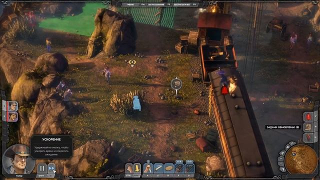 ⚔️Desperados III? Прохождение демки на максимальной сложности