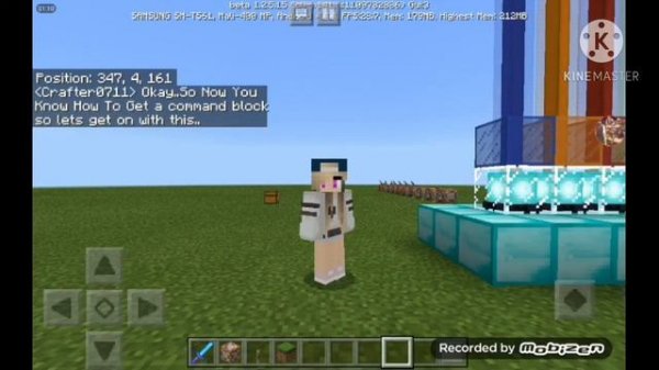 How to display text in minecraft using Command Blocks!