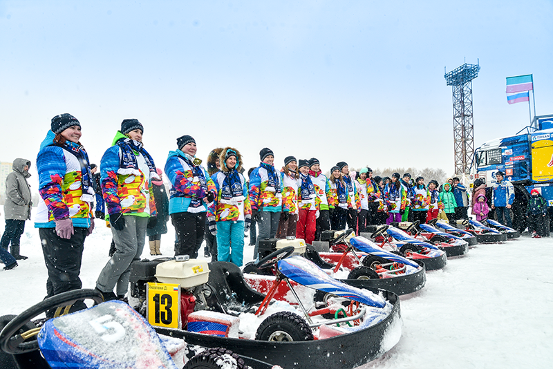 Женские соревнования по картингу на призы команды «КАМАЗ-мастер» 2 марта 2019 г. смотреть онлайн