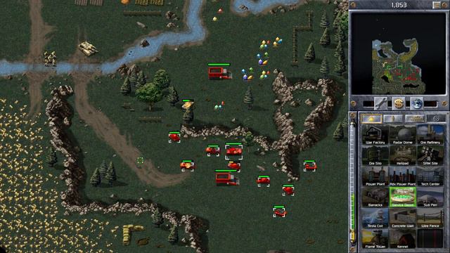 Command & Conquer: Red Alert Remastered - From the Ashes: Rogue Element (Zaptagious Custom Map) смотреть онлайн