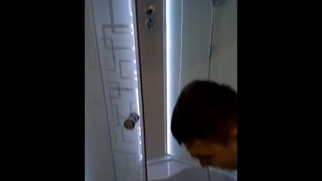 Сборка душевой кабины Deto EM 4510 LED