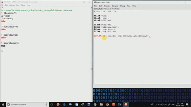 9-Example CODE in PROLOG Facts смотреть онлайн