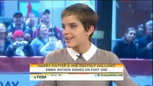 Emma Watson Interview On TodayShow (2010)