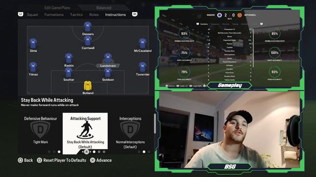 Glasgow Rangers Philippe Clement 4-2-3-1 Tactics | EA FC 24 смотреть онлайн