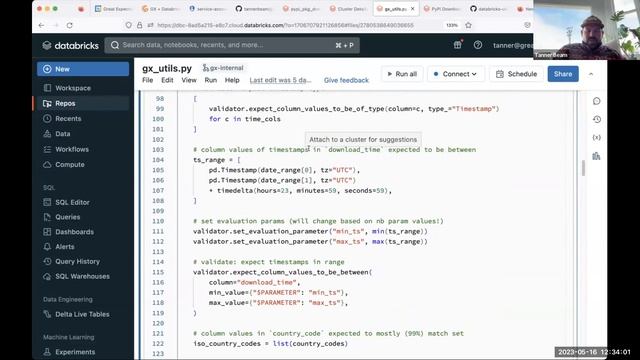 Great Expectations and Databricks notebooks: a powerful alliance for validated data workflows смотреть онлайн