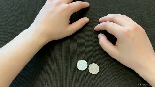 Простой ФОКУС С МОНЕТАМИ для НАЧИНАЮЩИХ - Обучение смотреть онлайн