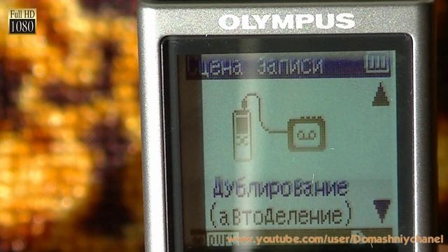 Обзор цифрового диктофона OLYMPUS VN-731PC