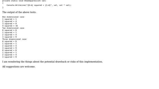 Code Review: ForEach Methods Implementation for Multidimensional Array in C# смотреть онлайн