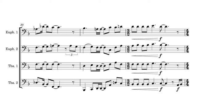 Go the Distance - Barbershop arrangement for Tuba Quartet смотреть онлайн