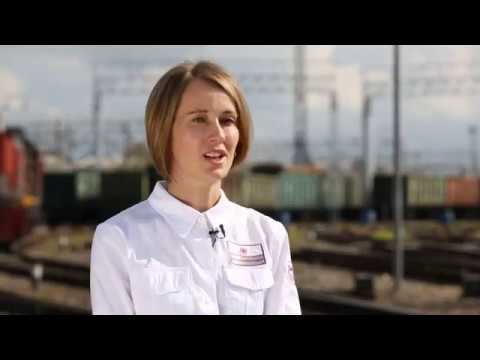 Железнодорожная профессия-приёмосдатчик поездов/Railway profession-train receiver. смотреть онлайн