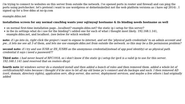 DevOps & SysAdmins: Windows server and ddns which binding and sql hostname do i use? смотреть онлайн