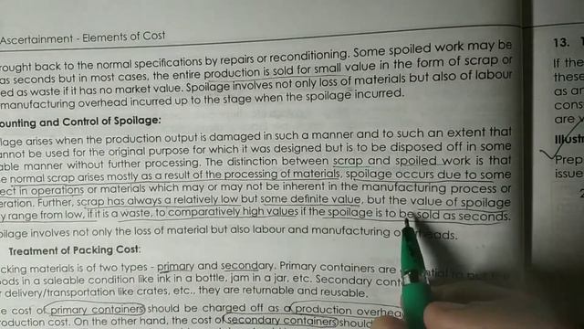 #11 Material Cost - CMA Inter - Treatment of Cost Items - Illustration No. 7 & 8 (CA Inter/BBA/BCom смотреть онлайн
