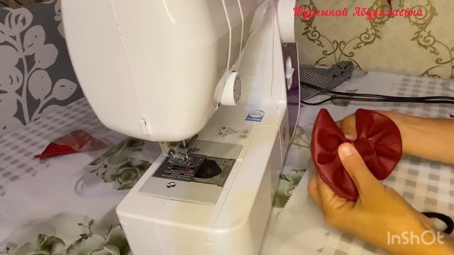 5 минутта тігілетін бантик/ Детский бантик/ бантик из экокожи/ бант своими руками смотреть онлайн