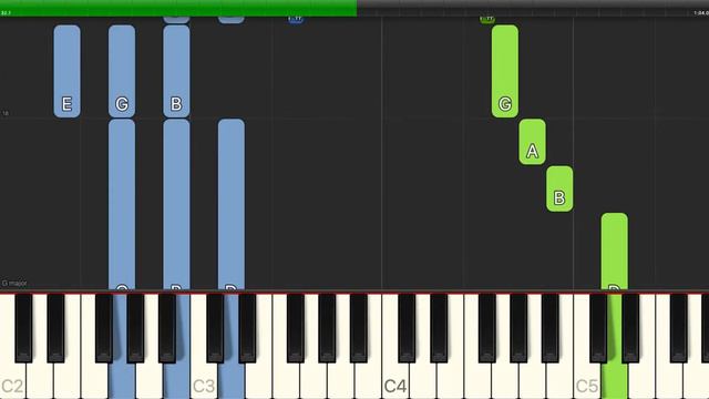 Larry Morey - Love Is A Song - Easy Piano with Chords смотреть онлайн