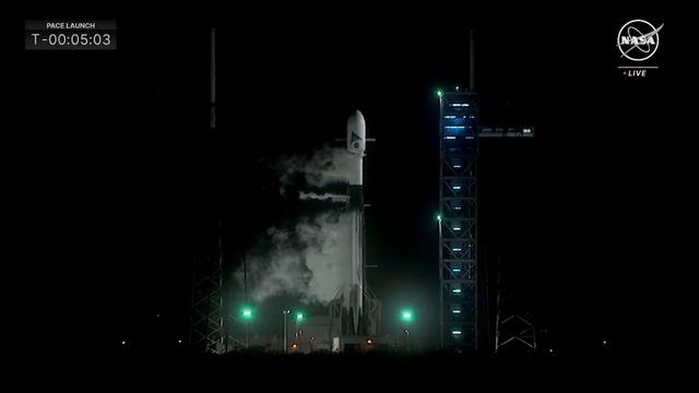 LIVE: NASA PACE satellite launch смотреть онлайн