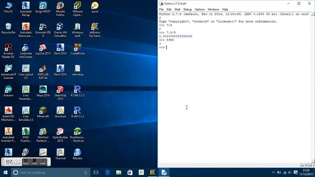 Intro to Python: IDLE interpreter смотреть онлайн